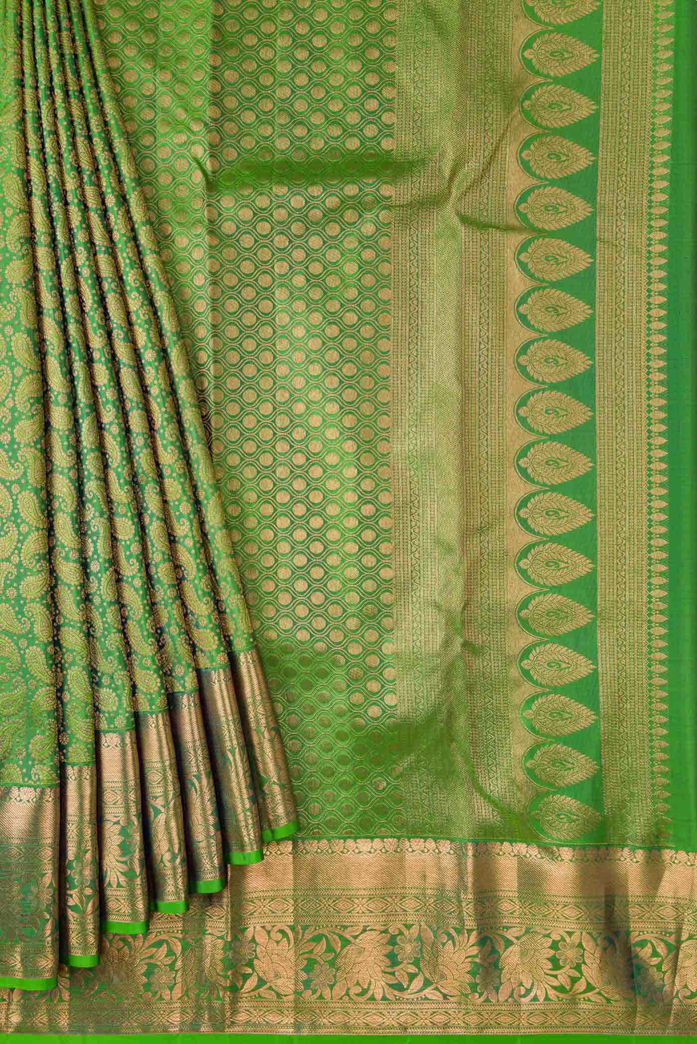 Green Kanchipuram Silk Saree