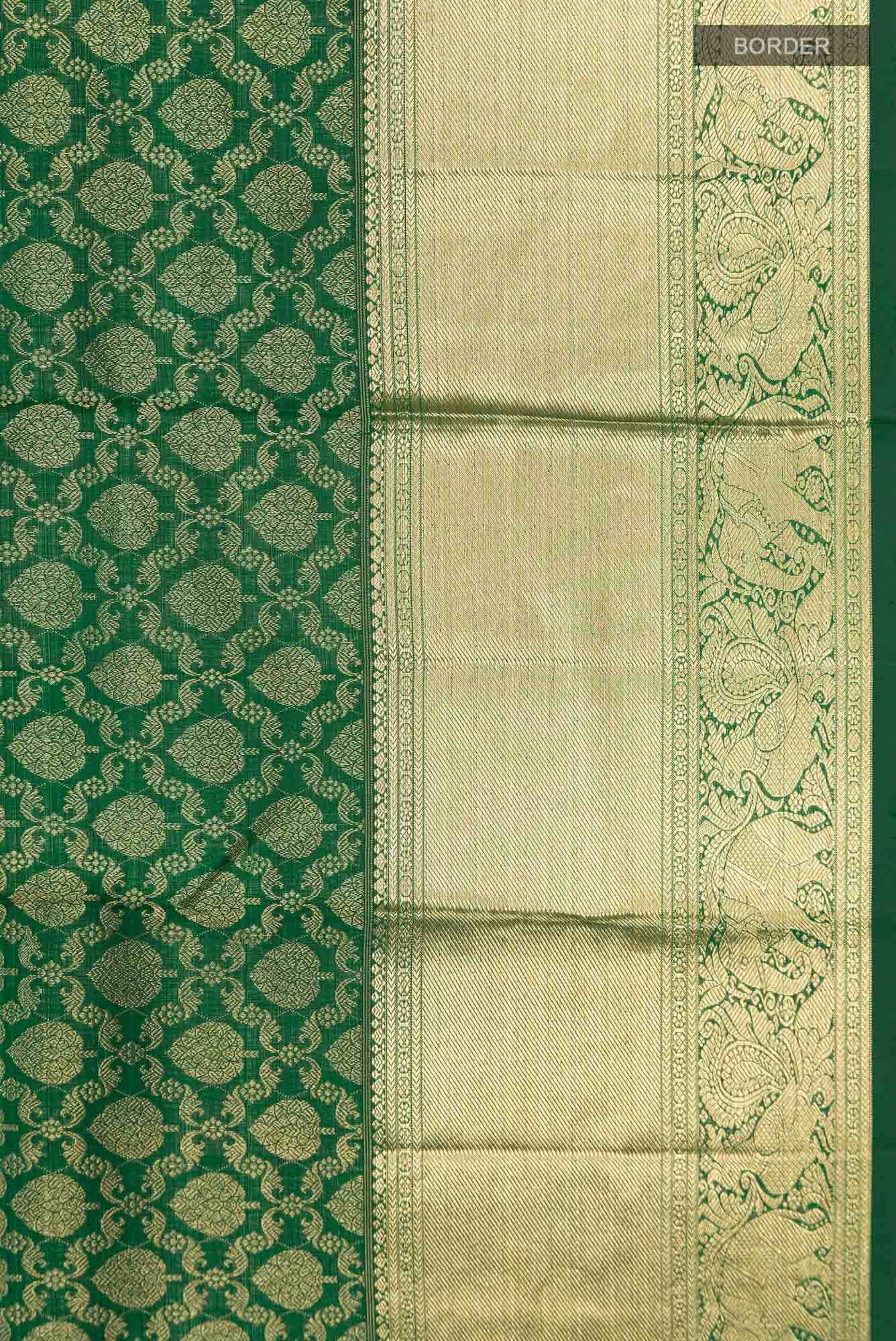 Green Kanchipuram Silk Saree