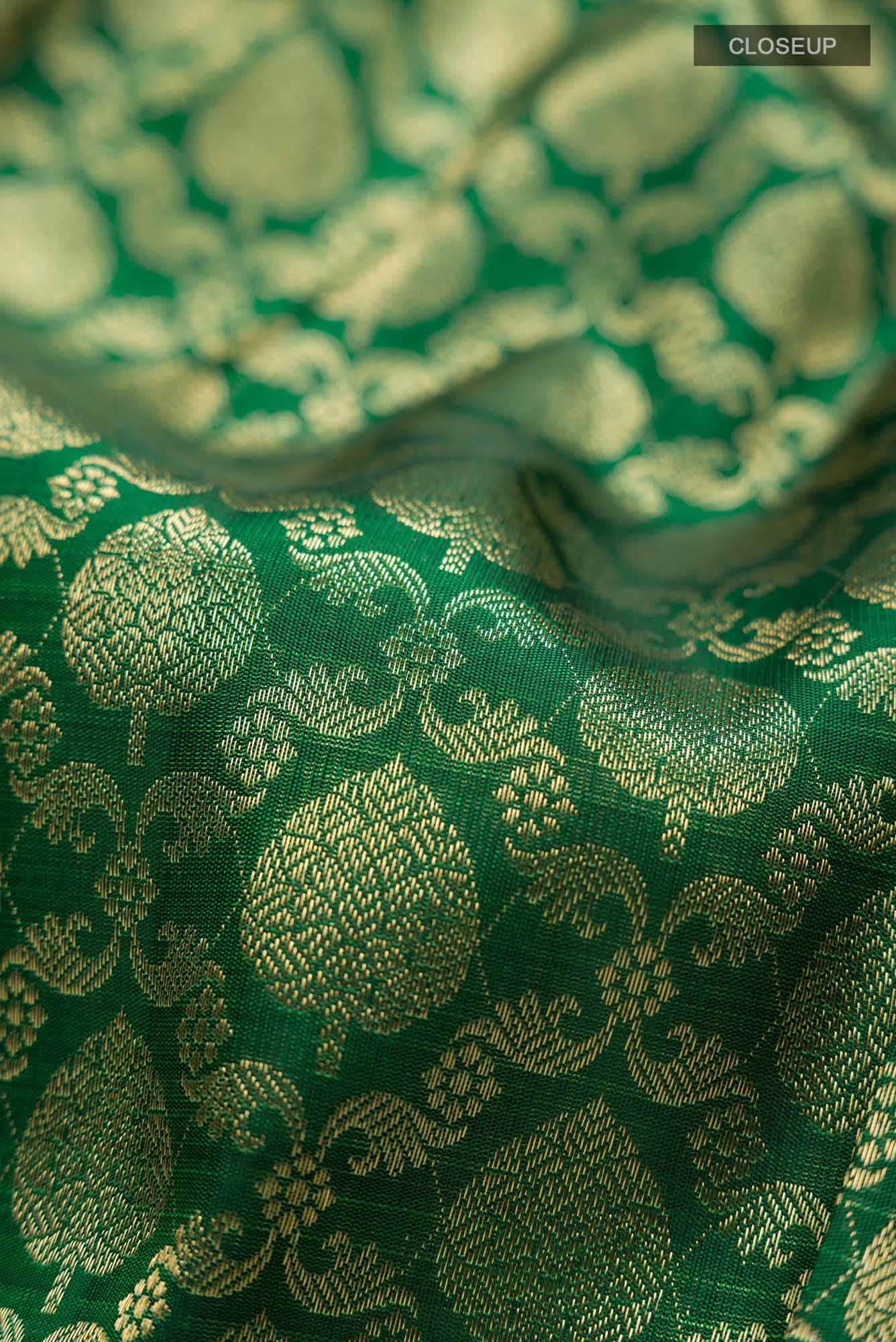 Green Kanchipuram Silk Saree