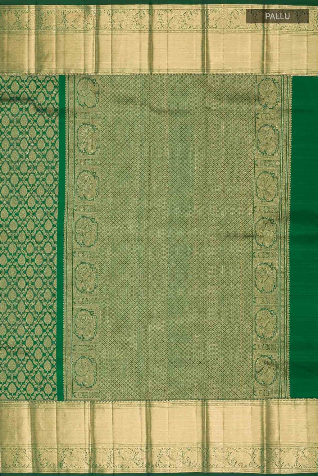 Green Kanchipuram Silk Saree