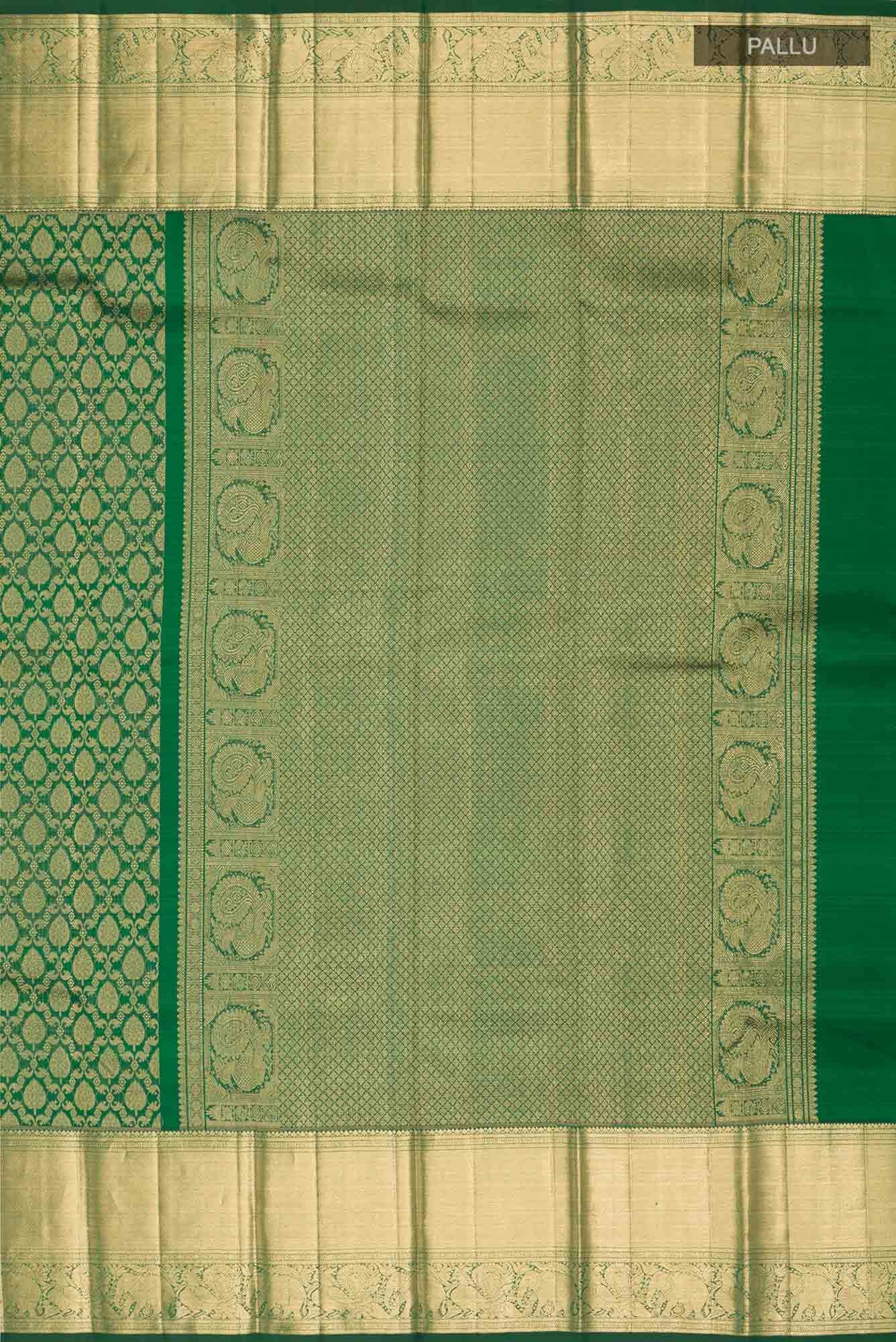 Green Kanchipuram Silk Saree