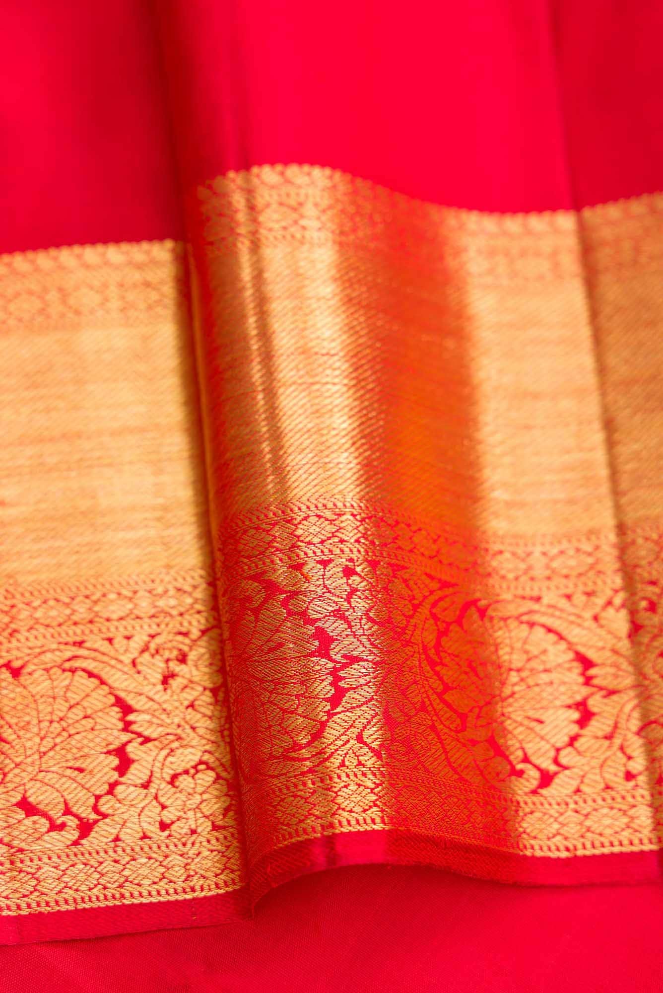 Green Dual Tone Kanchipuram Silk Saree