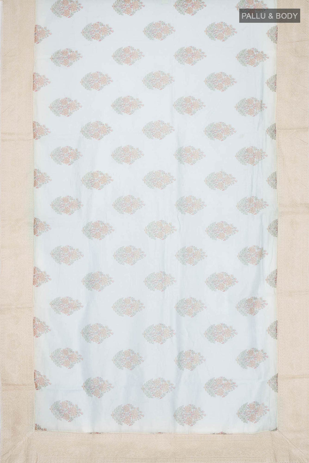 Blue Chanderi Silk Cotton Saree
