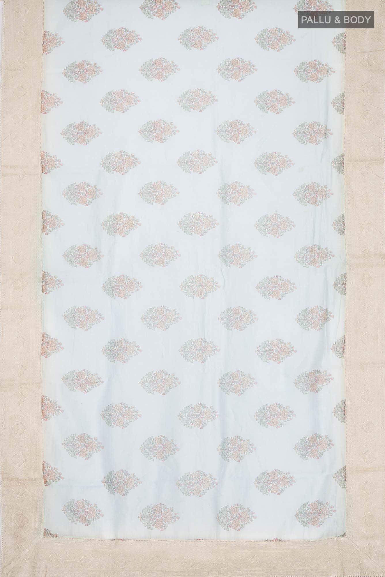 Blue Chanderi Silk Cotton Saree