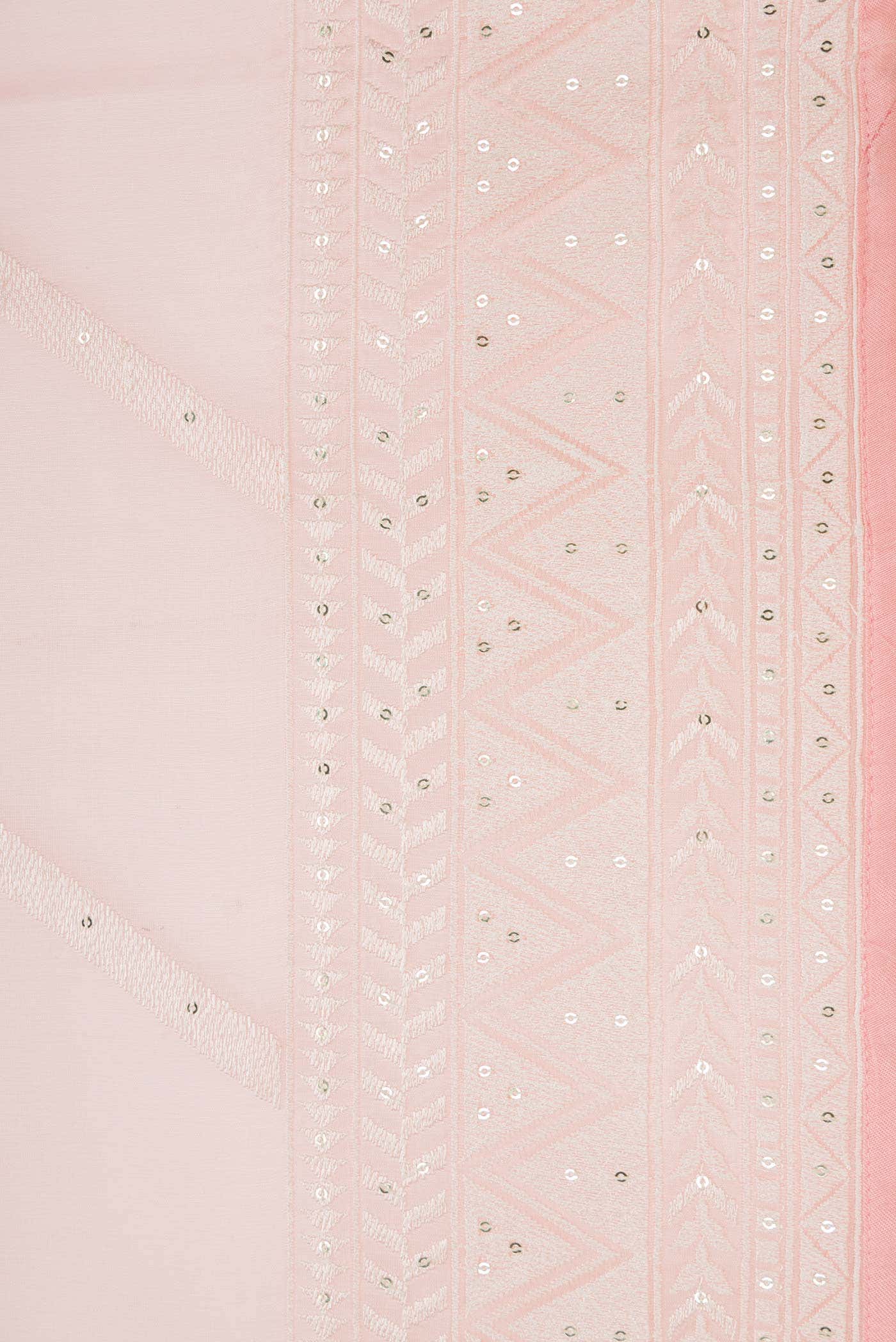 Pink Organza Silk Saree