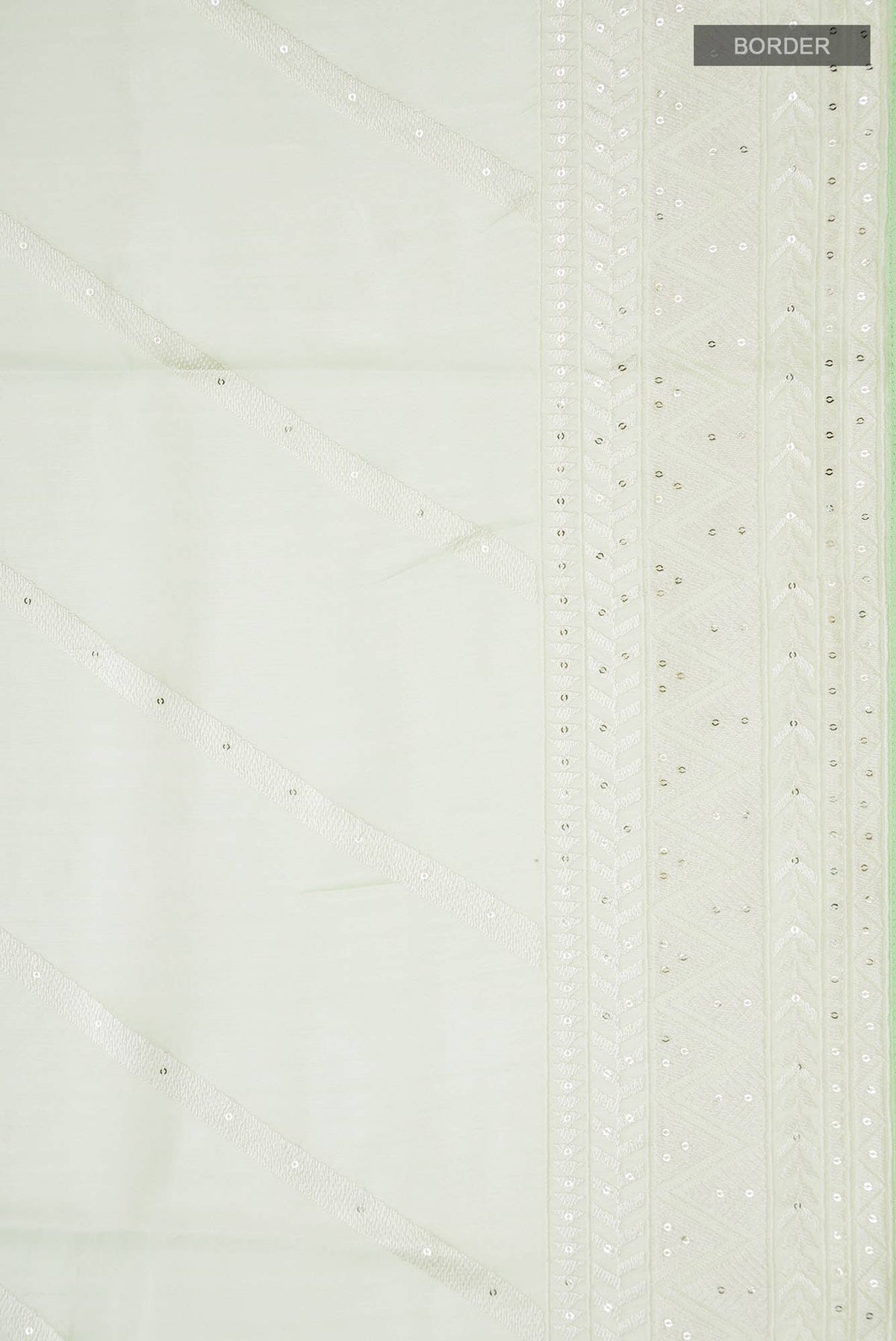 Light Green Organza Silk Saree