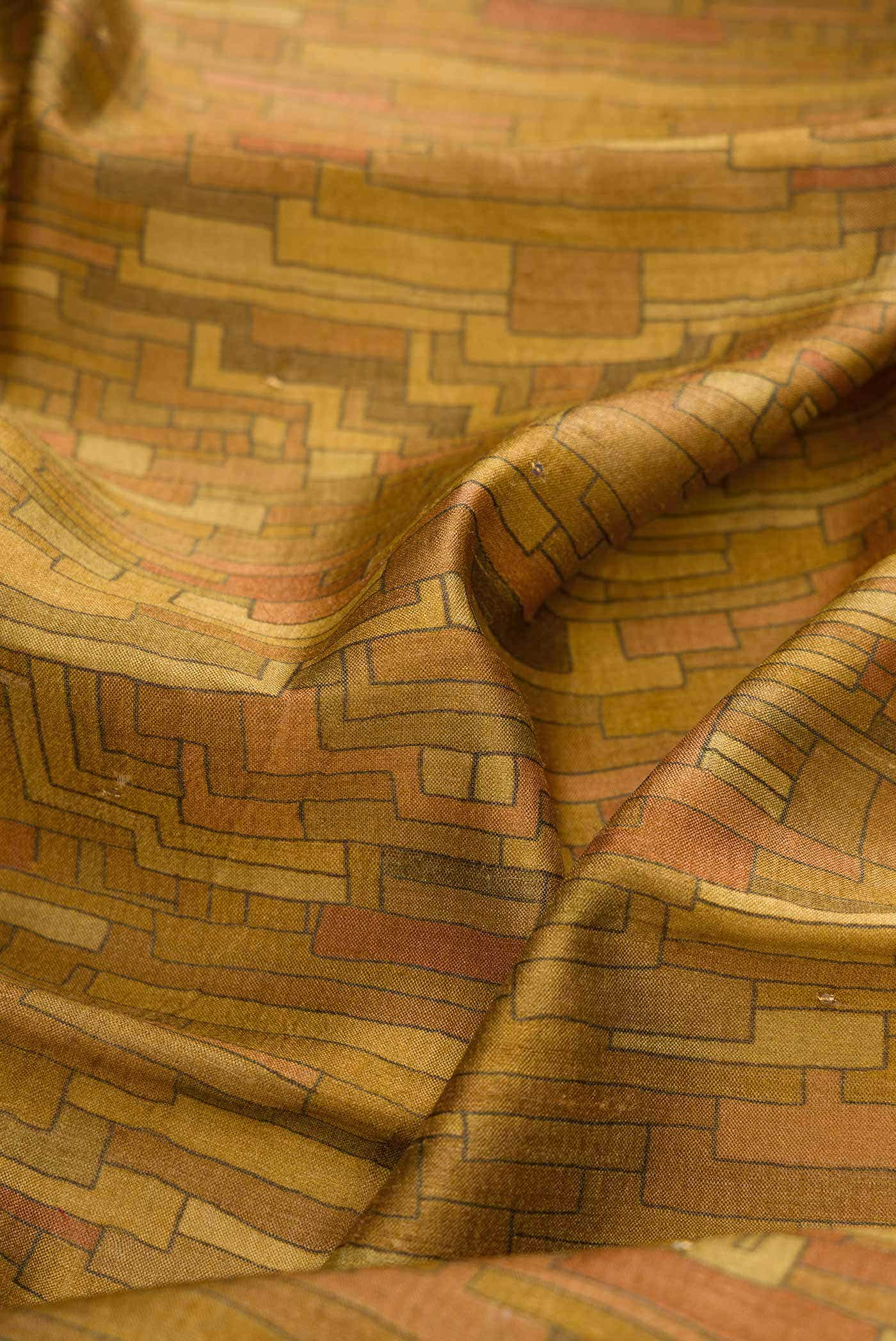 Mehandi Green Dual Tone Jute Silk Saree
