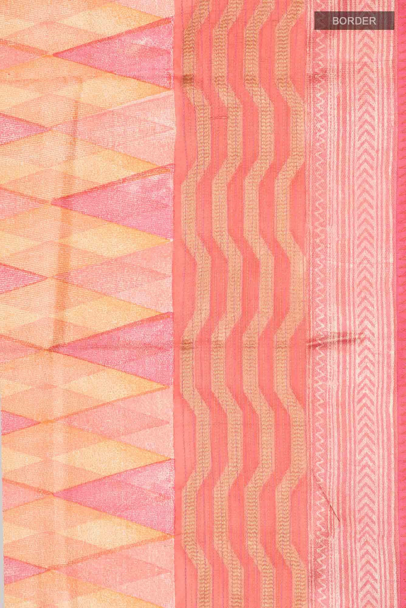 Multi Bhagalpuri Tussar Silk Saree