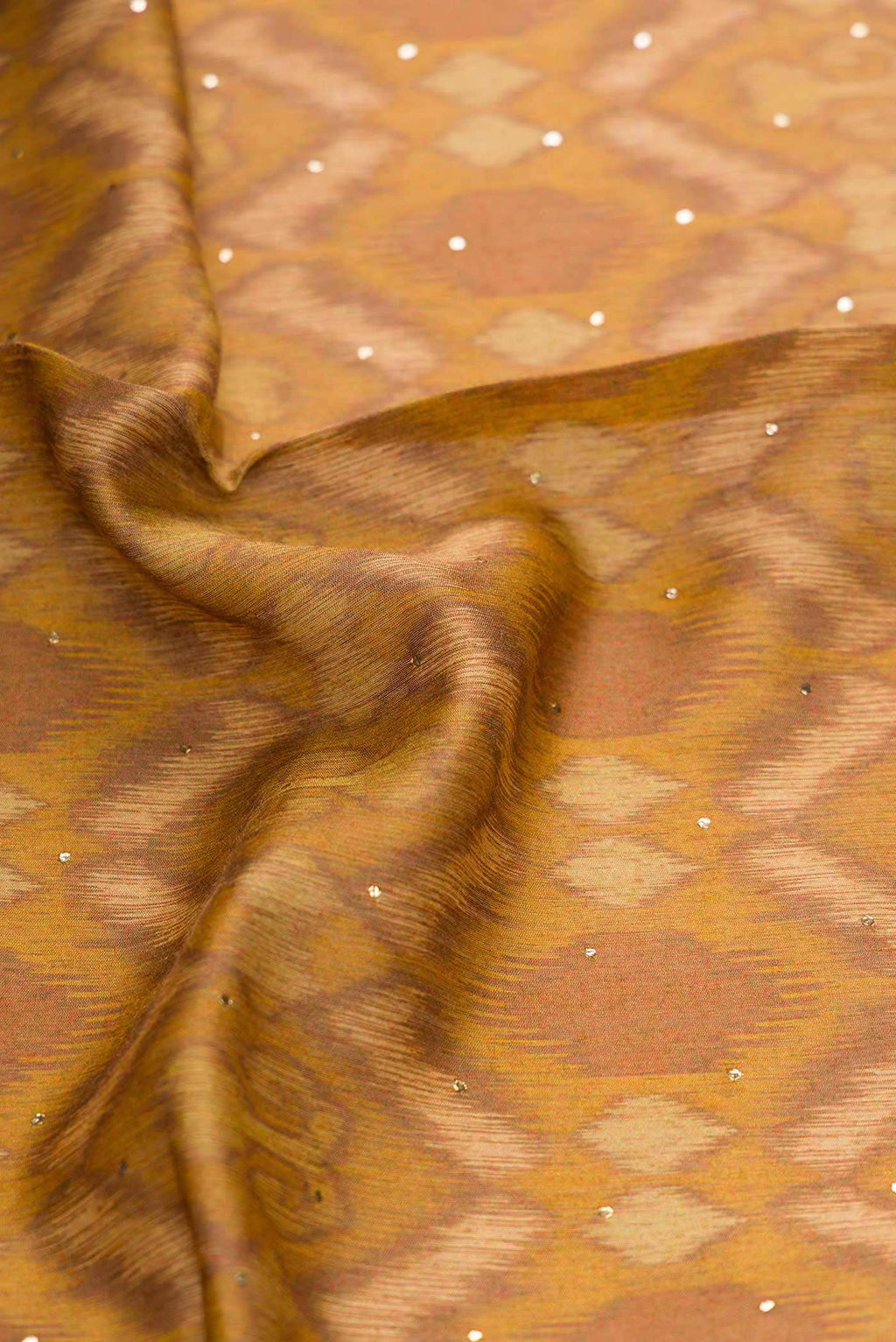 Mehandi Green Tussar Silk Saree