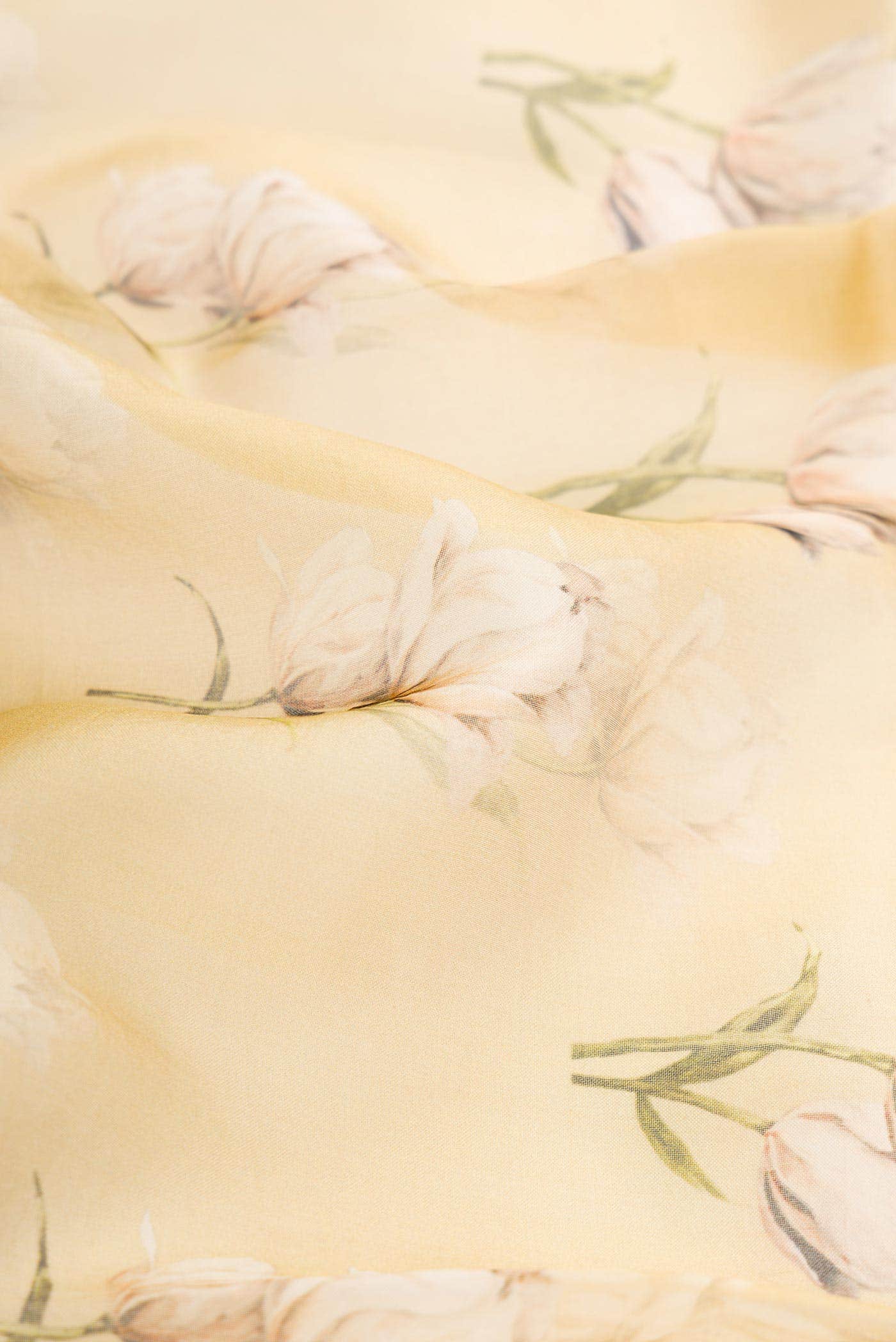 Sandal Organza Silk Saree