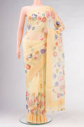 Sandal Organza Saree