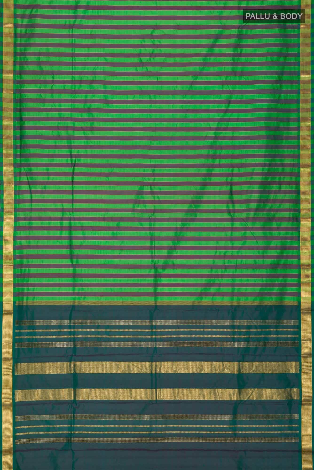 Green Kanchipuram Silk Saree