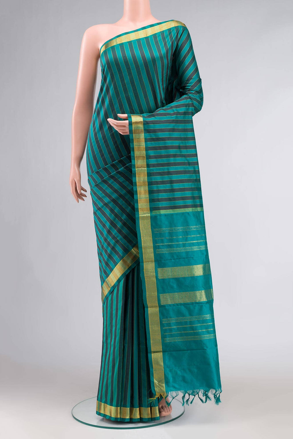 Green Kanchipuram Silk Saree