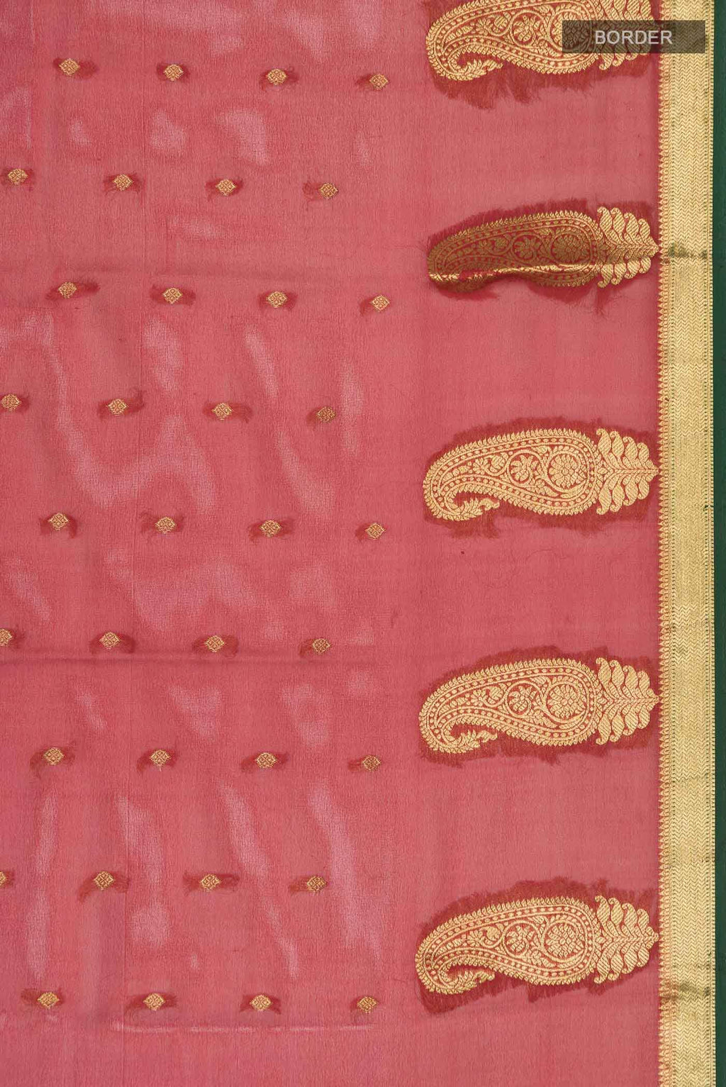 Maroon Georgette Saree