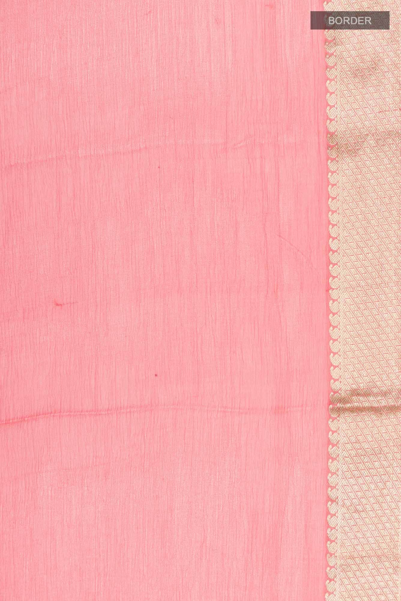 Coral Mysore Chiffon Saree