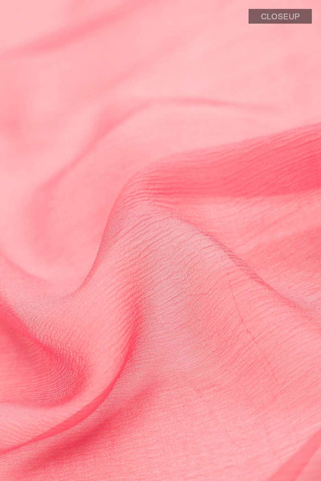 Coral Mysore Chiffon Saree