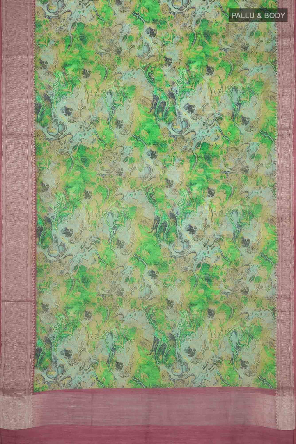 Green Silk Cotton Saree