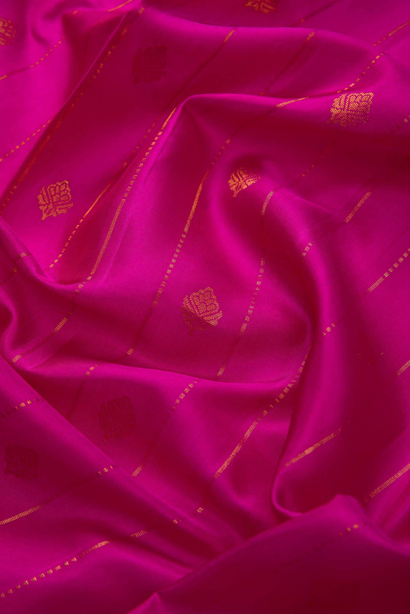 Pink Dual Tone Soft Silk Saree