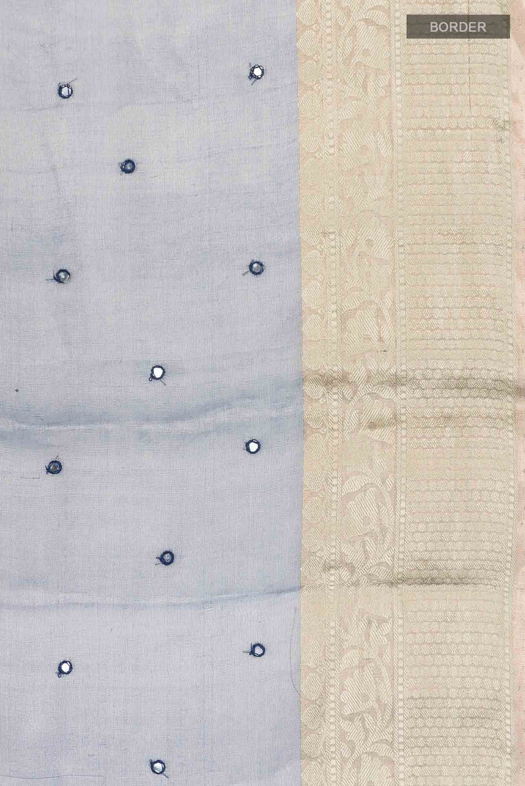 Blue Tissue Silk Saree