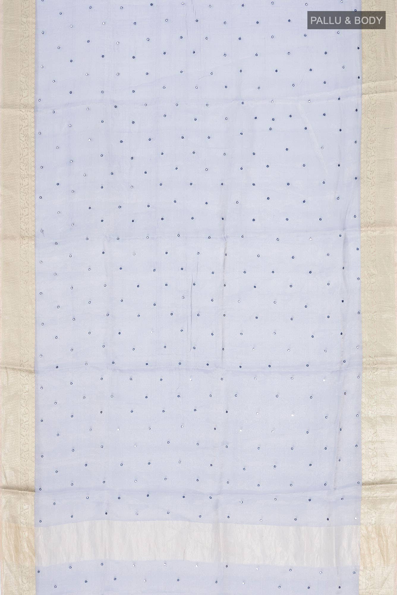 Blue Tissue Silk Saree