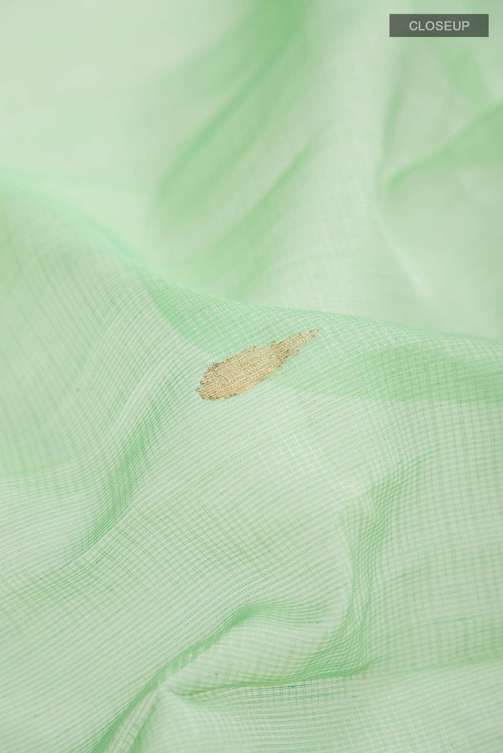 Mint Green Kota Silk Saree