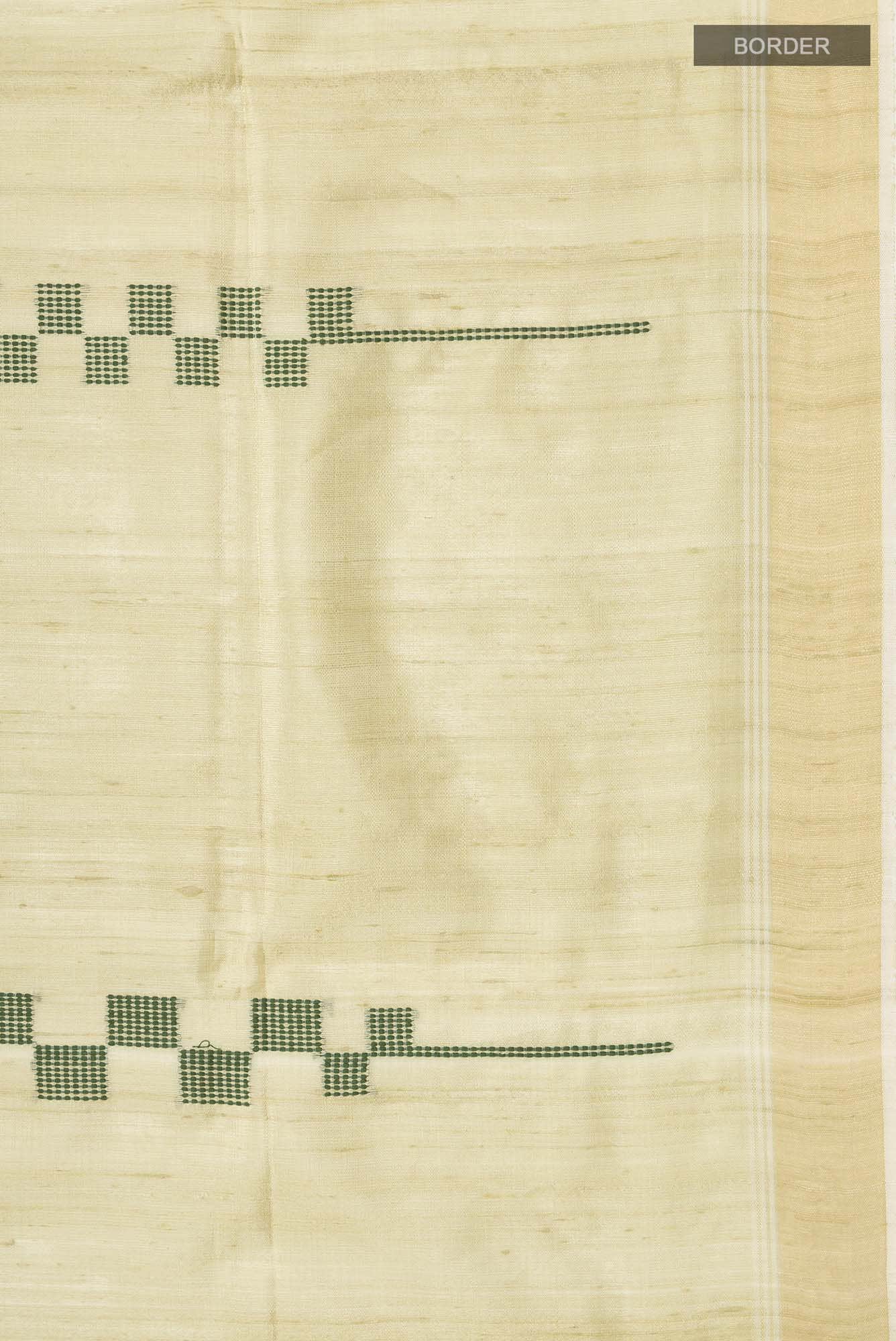 Yellow Raw Silk Saree