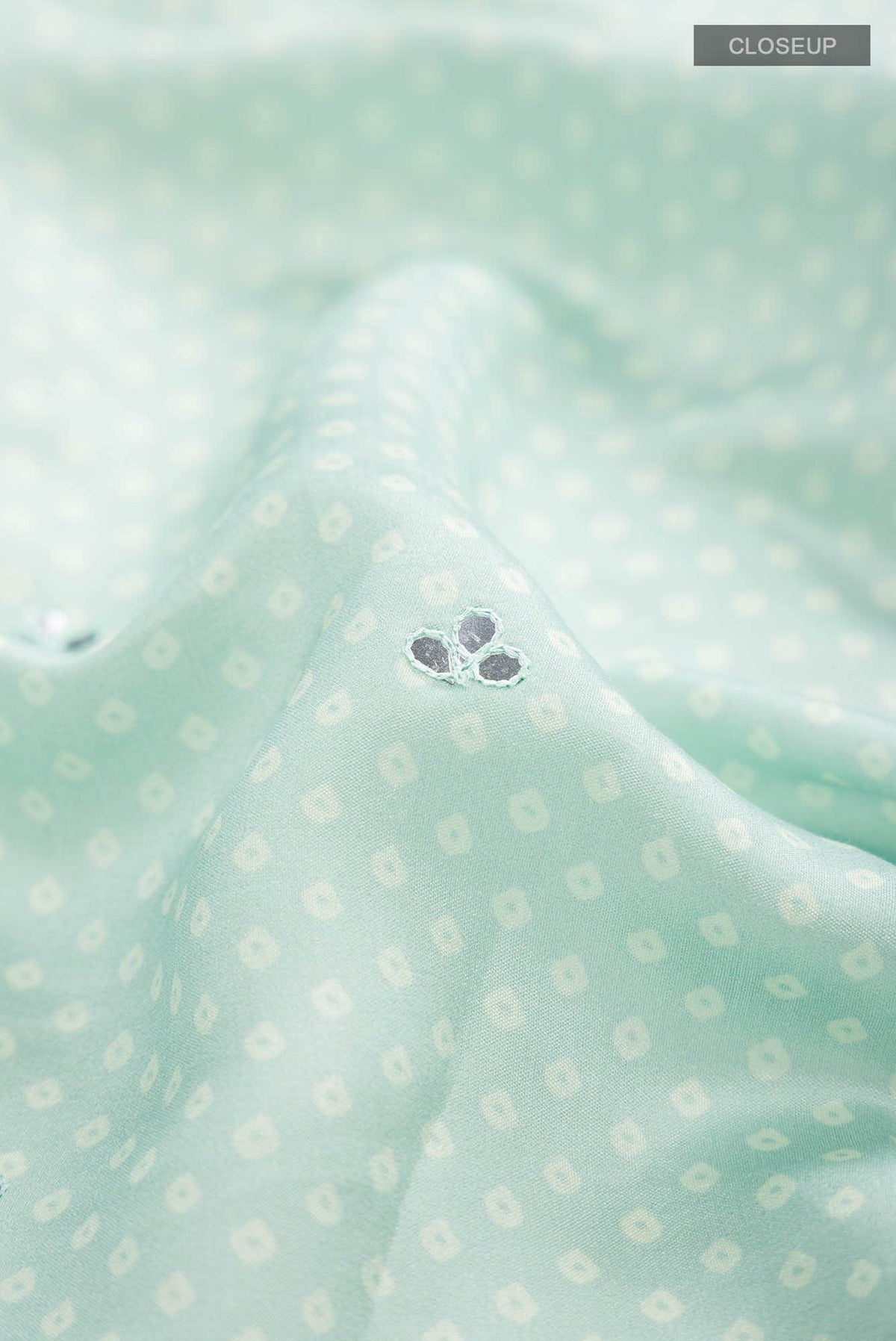 Mint Green Tussar Silk Saree