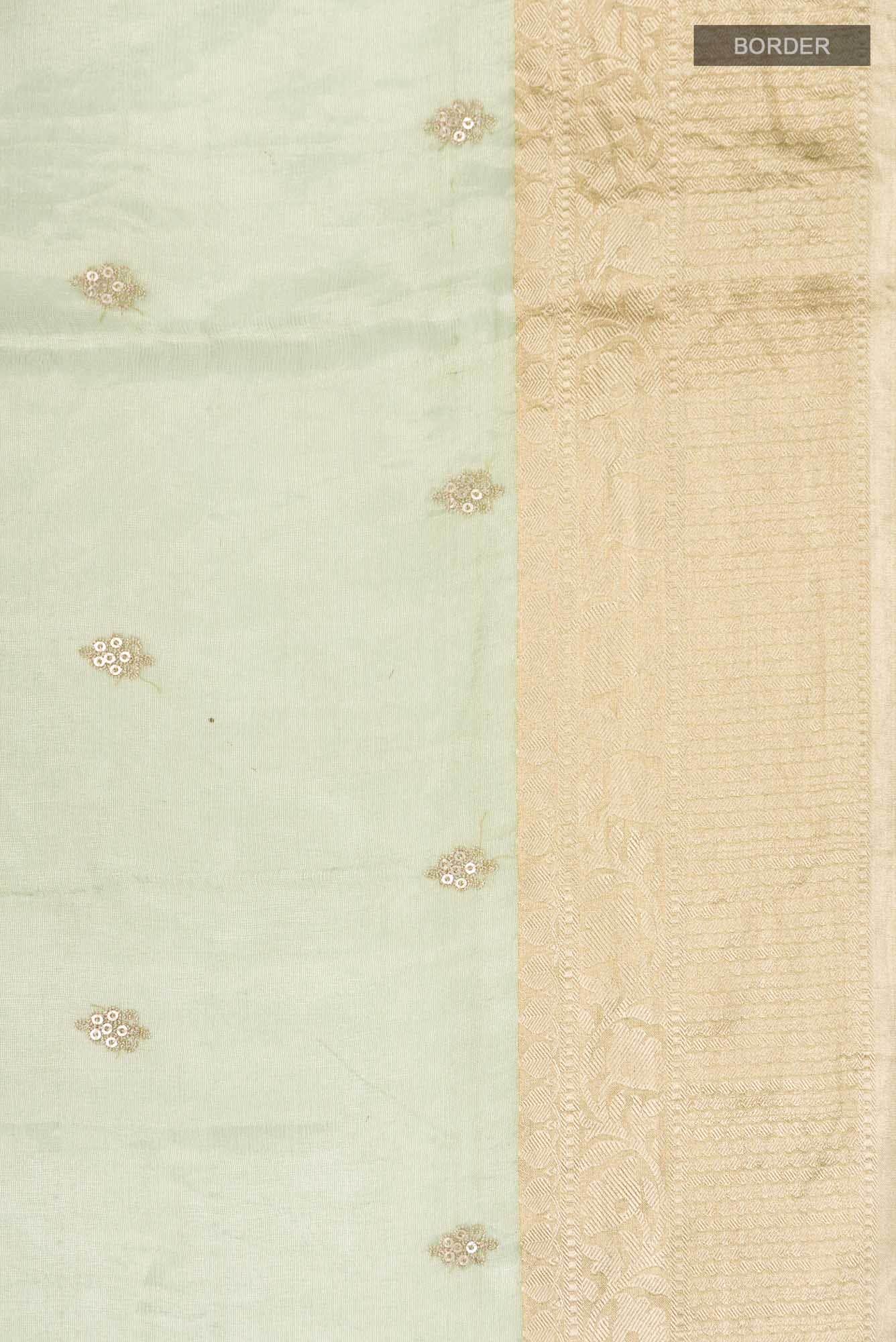 Green Tissue Silk Saree