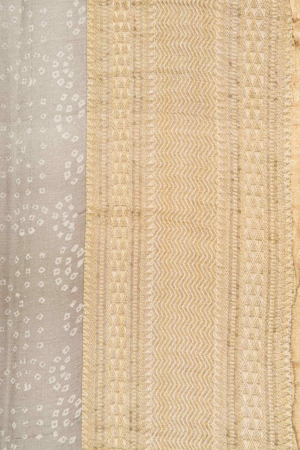 Davys Grey Organza Silk Saree