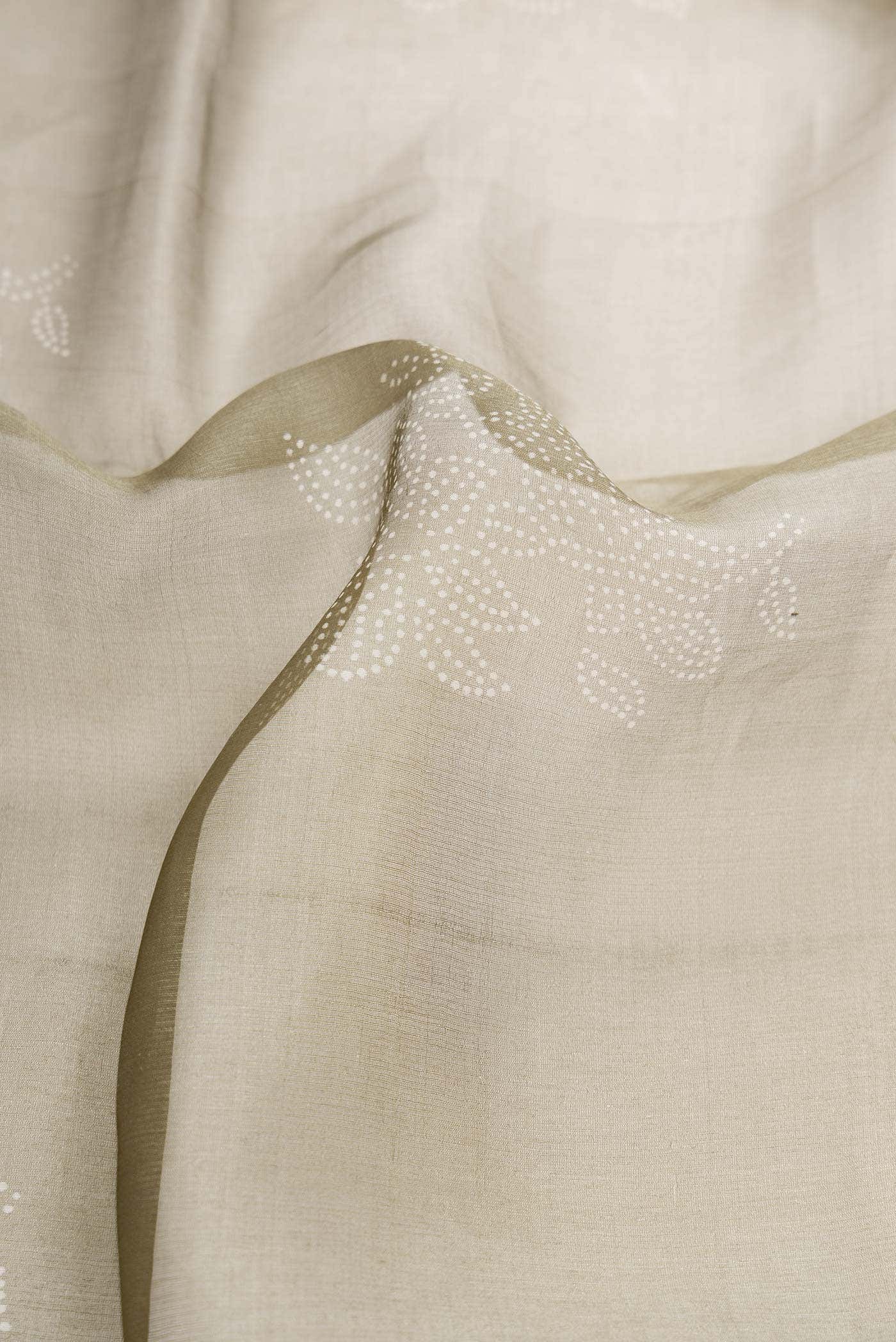 Davys Grey Organza Silk Saree