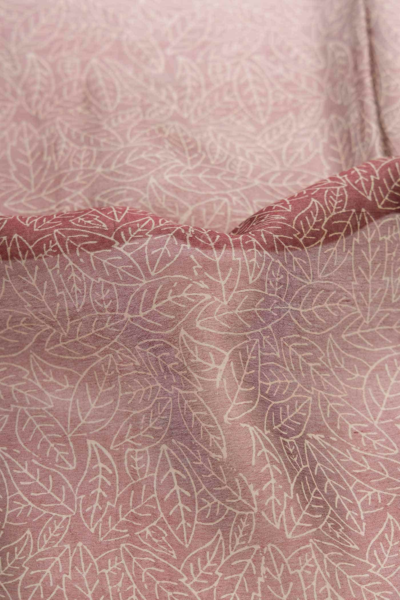 Maroon Organza Silk Saree