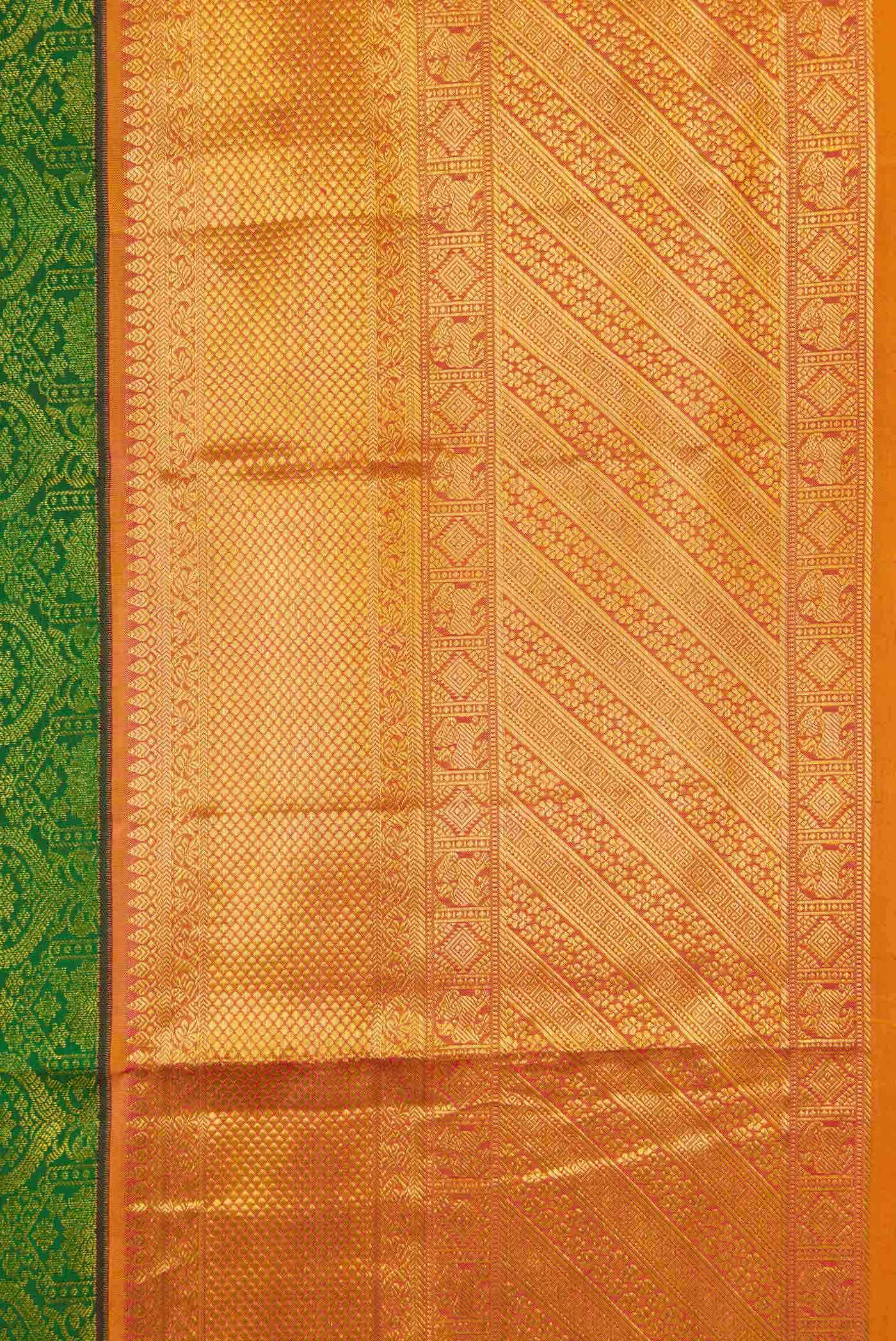 Green Kanchipuram Silk Saree