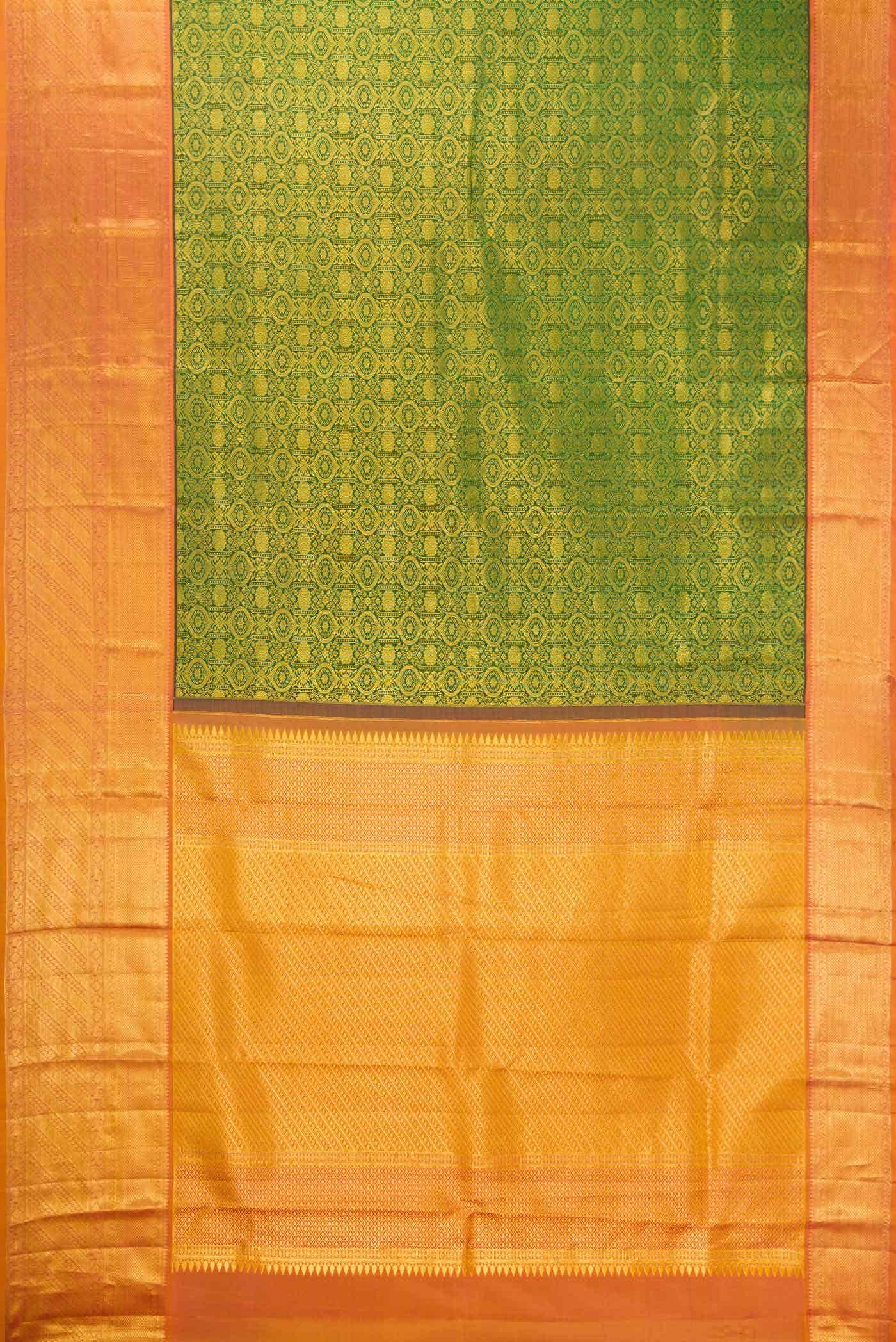 Green Kanchipuram Silk Saree