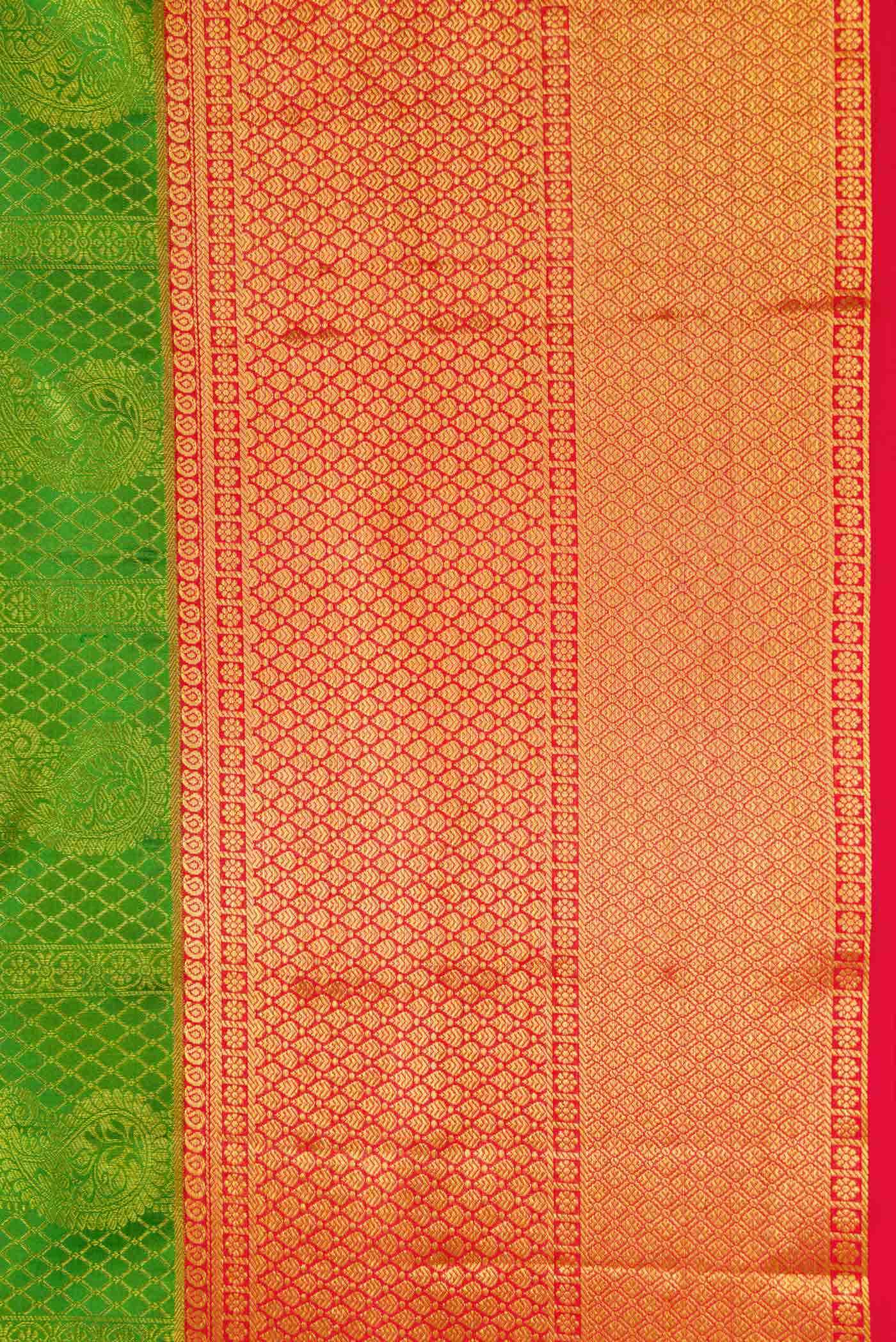 Green Kanchipuram Silk Saree