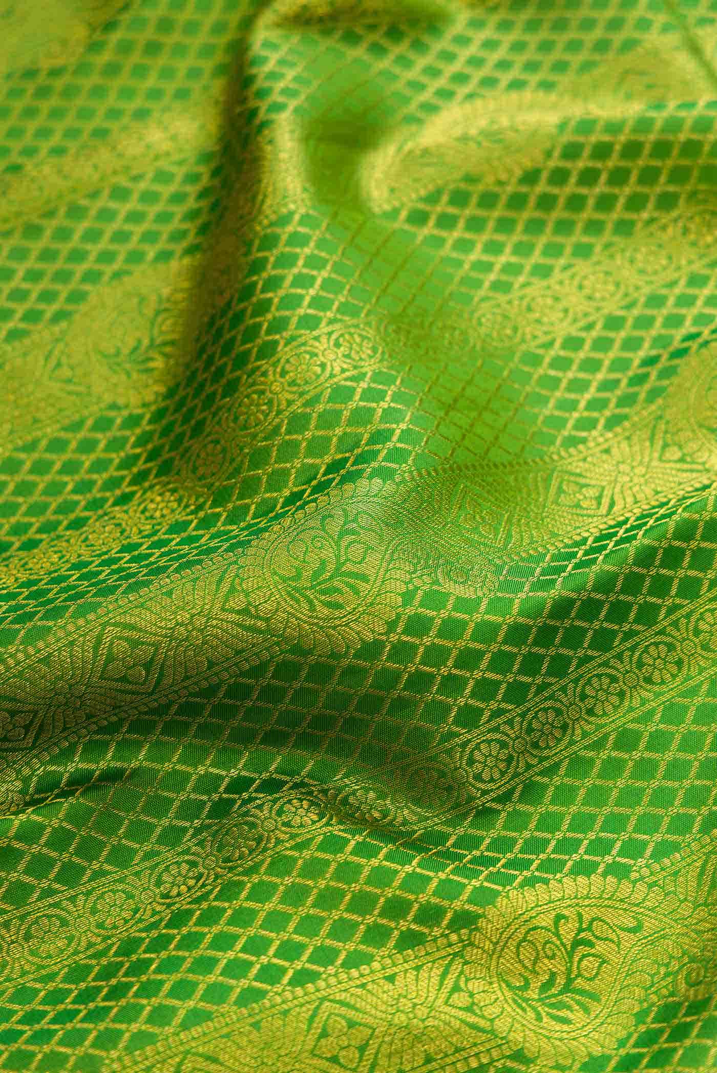 Green Kanchipuram Silk Saree