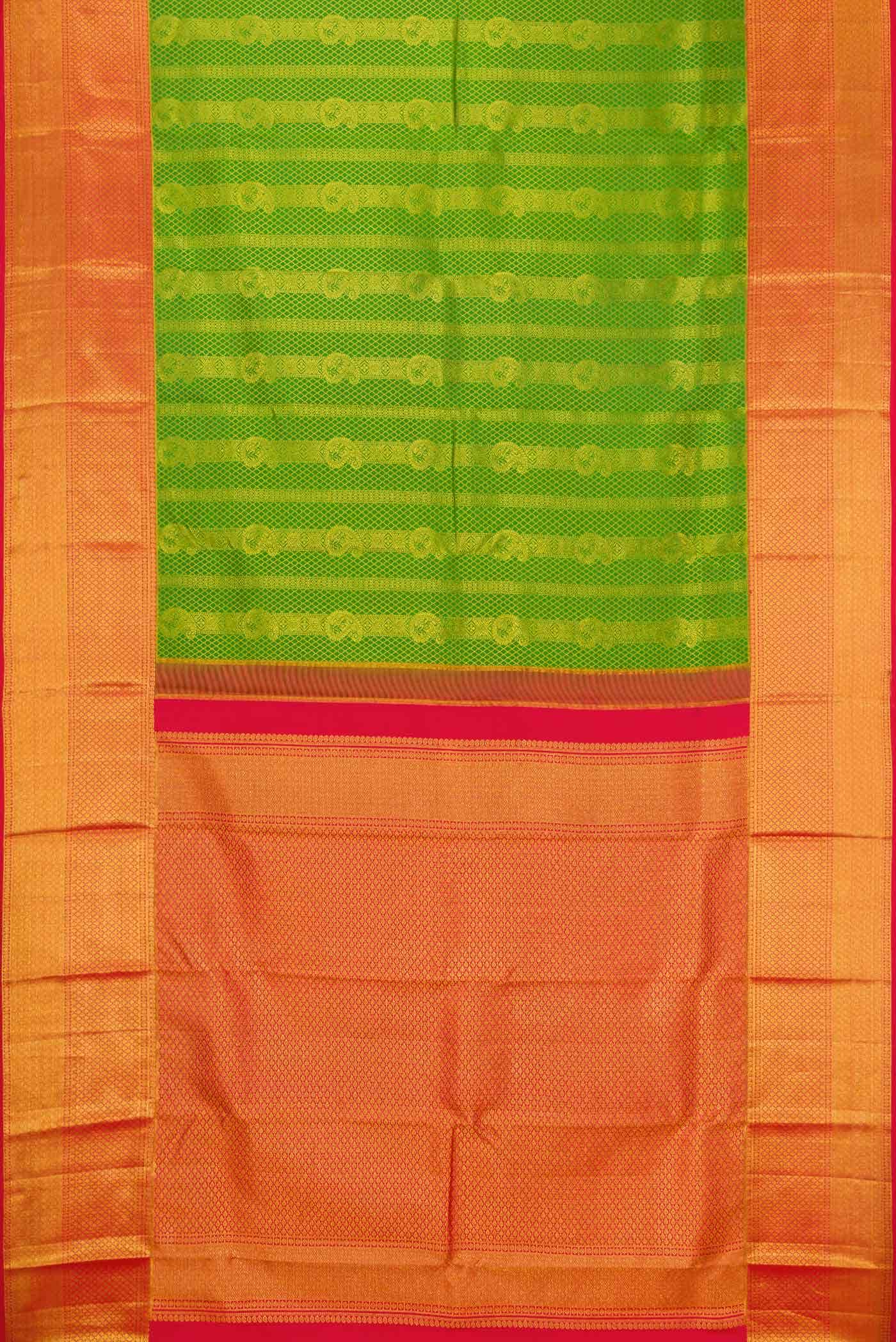 Green Kanchipuram Silk Saree