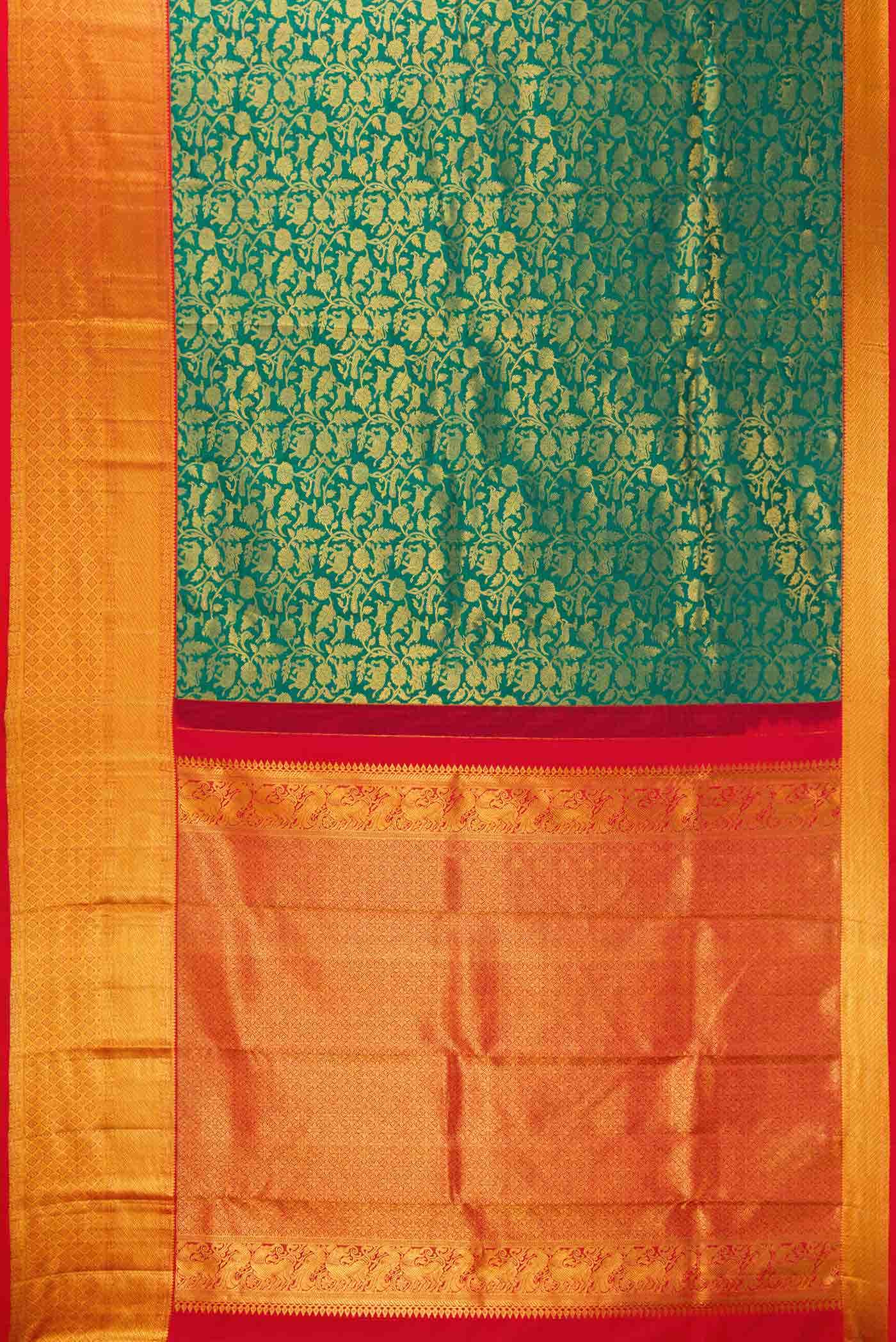 Green Kanchipuram Silk Saree