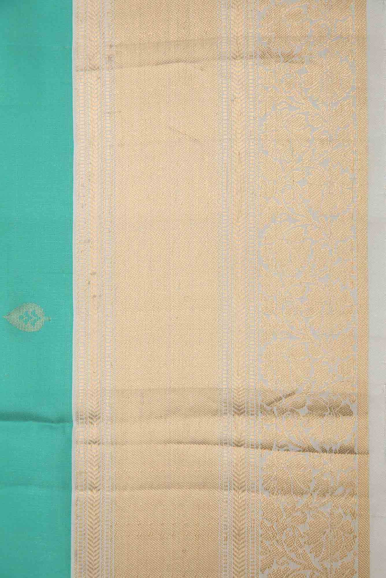 Blue Dual Tone Soft Silk Saree
