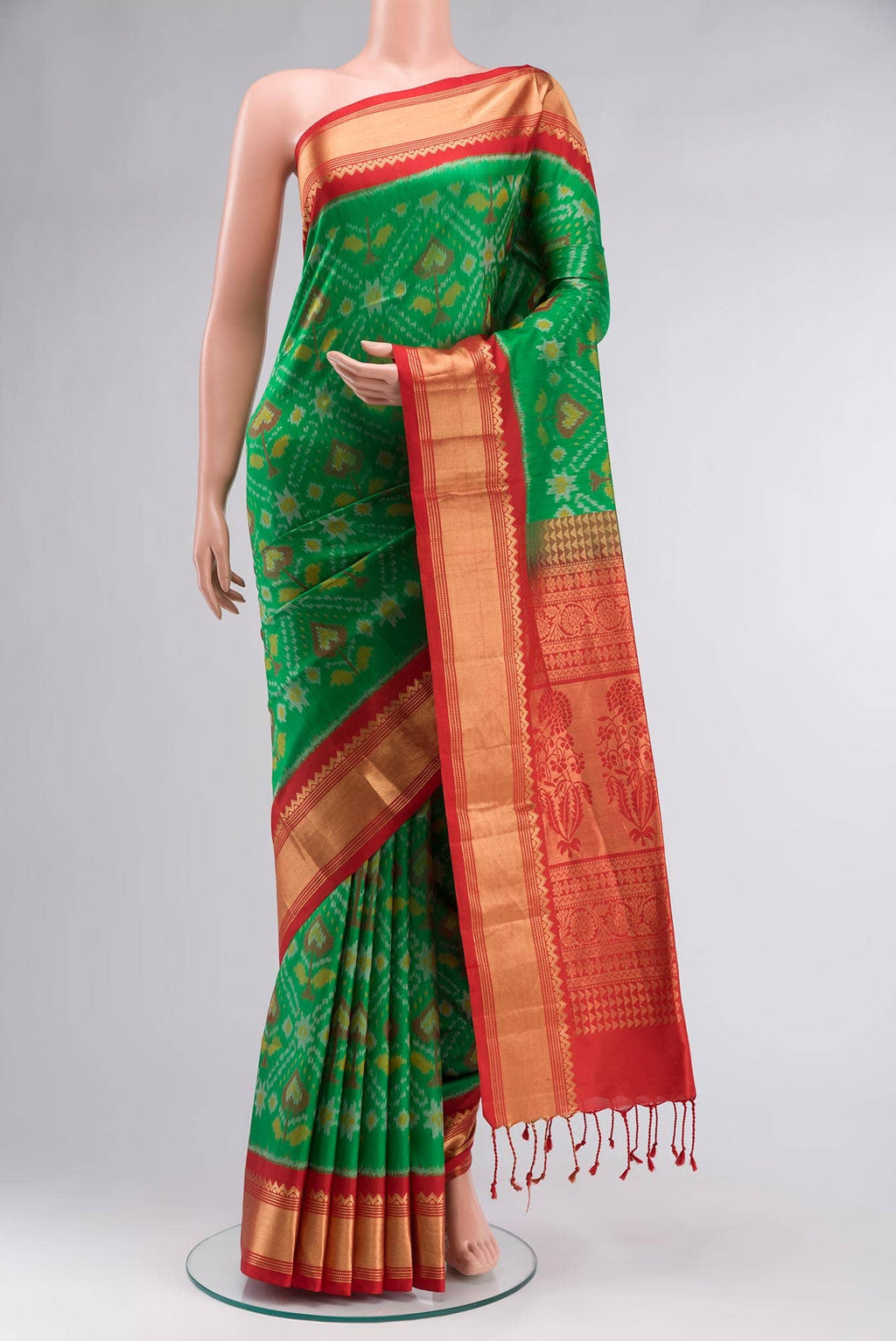 Green Soft Silk Saree