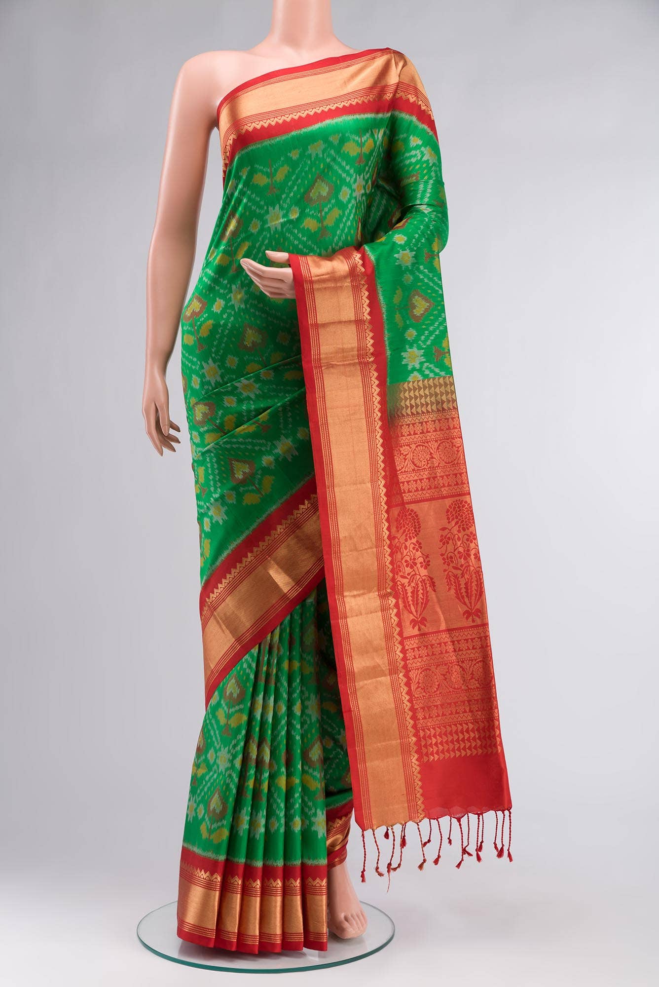 Green Soft Silk Saree