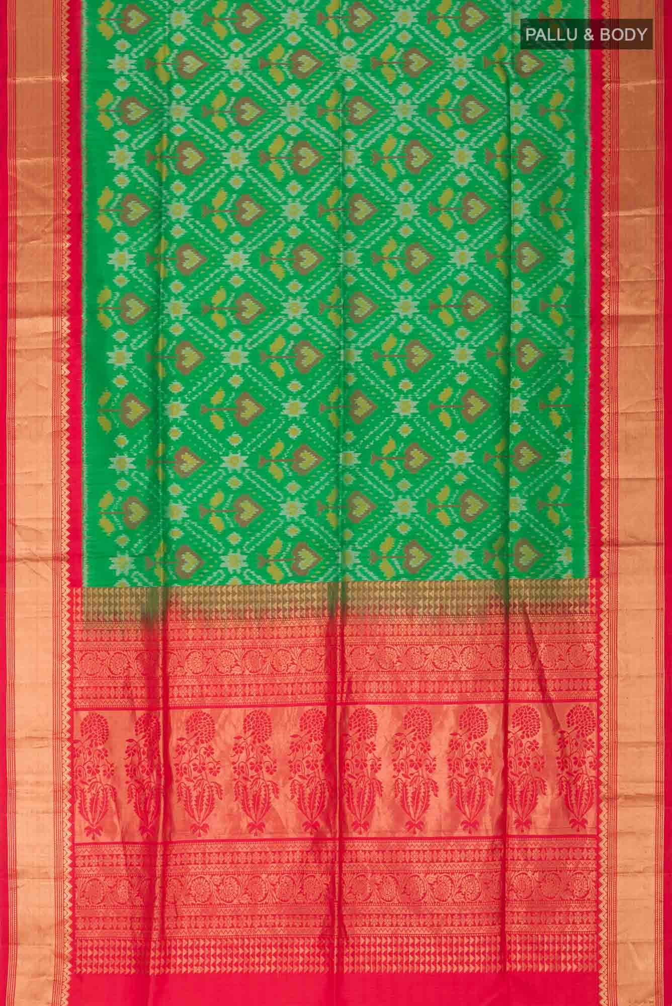 Green Soft Silk Saree