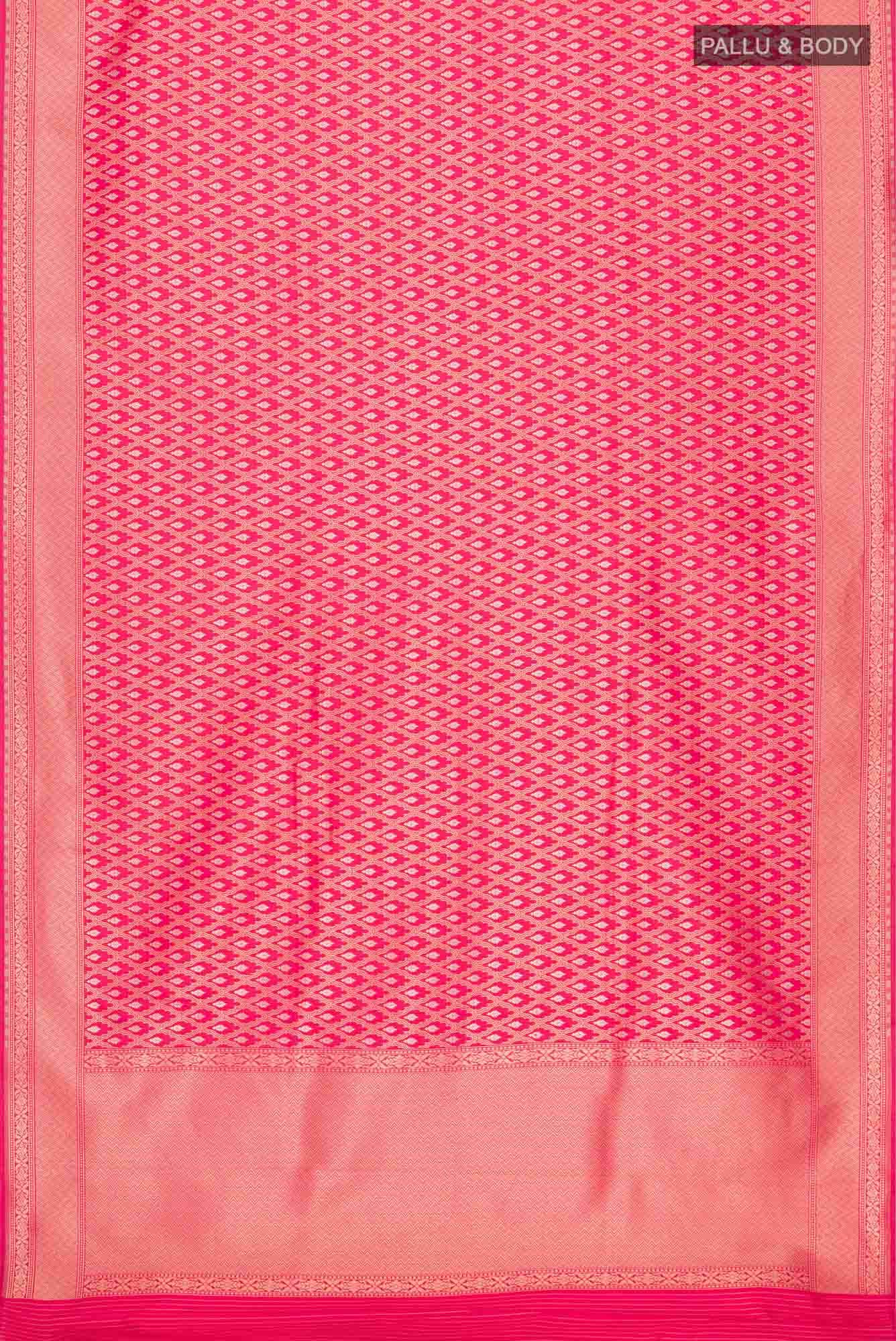 Red Banarasi Silk Saree