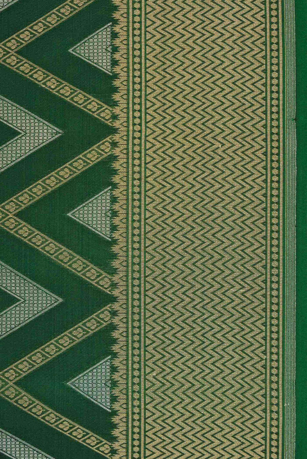 Green Blended Banarasi Silk Saree