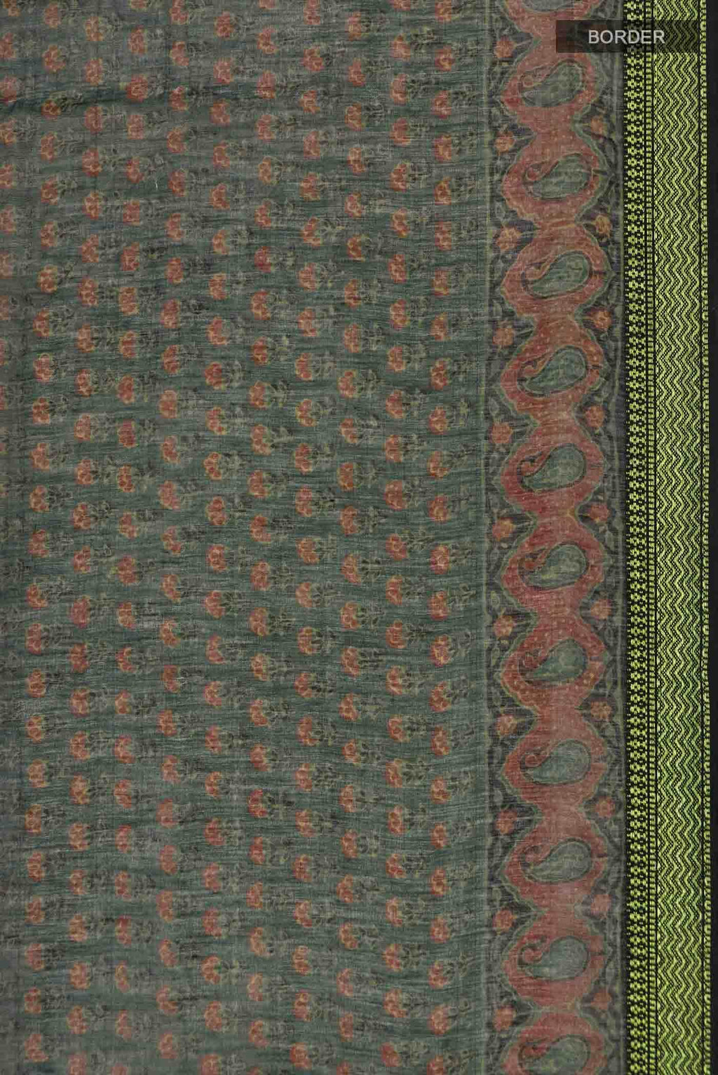 Green Chanderi Silk Cotton Saree