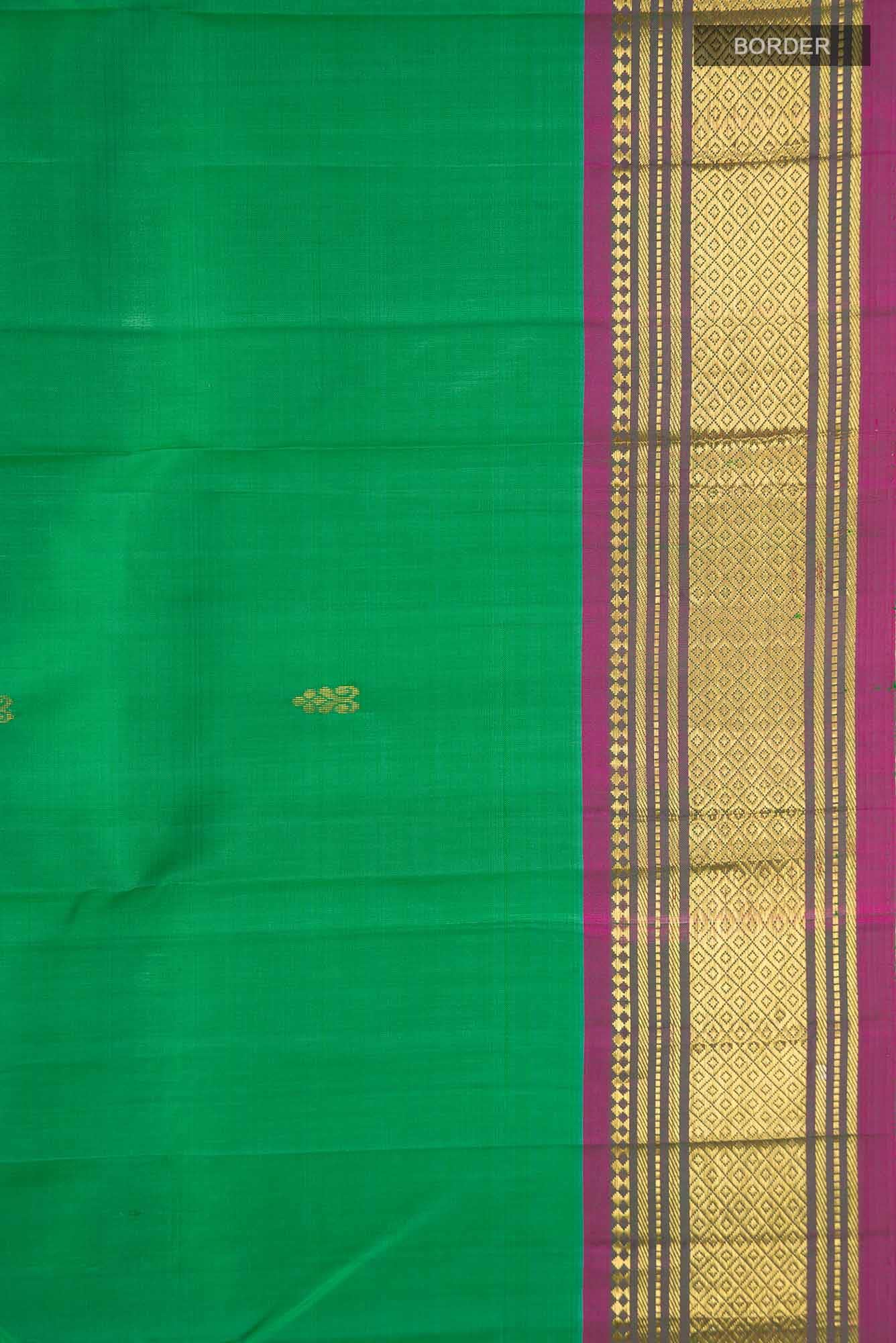 Green Kanchipuram Silk Saree