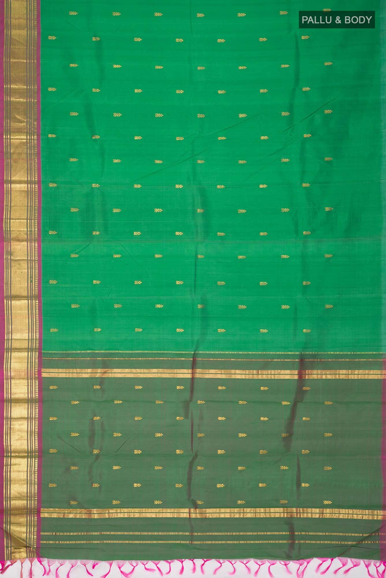 Green Kanchipuram Silk Saree