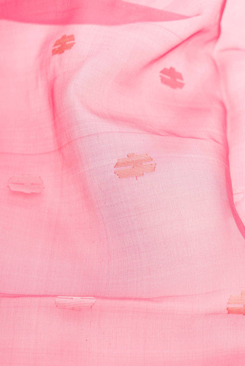 Dark Pink Muslin Silk Saree