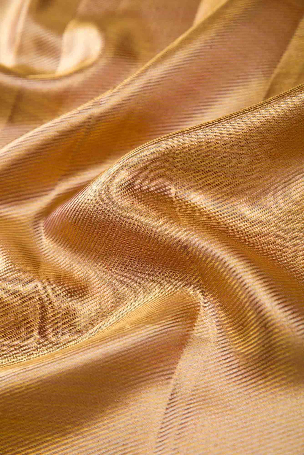Gold Kanchipuram Tissue Silk Saree
