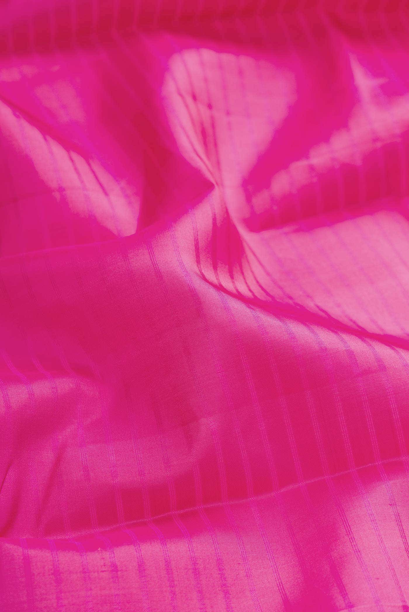 Pink Dual Tone Kanchipuram Silk Saree