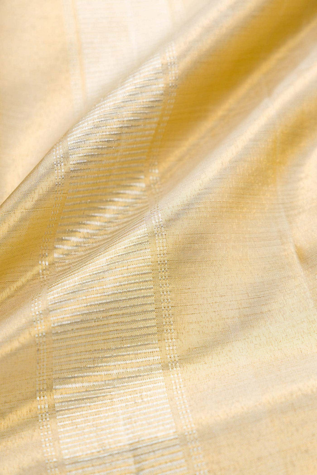 Sandal Silk Dhoti With Angavastram (9X 5) Muzham